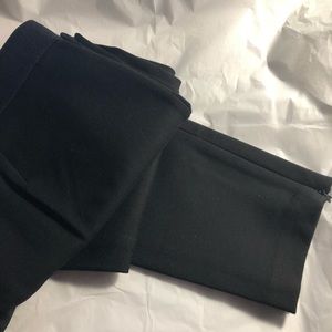 TALBOTS BLACK PONTE LEGGINGS NWOT CLASSIC